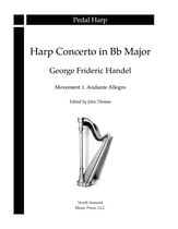 Harp Concerto in Bb Major - m.1 Andante Allegro P.O.D cover